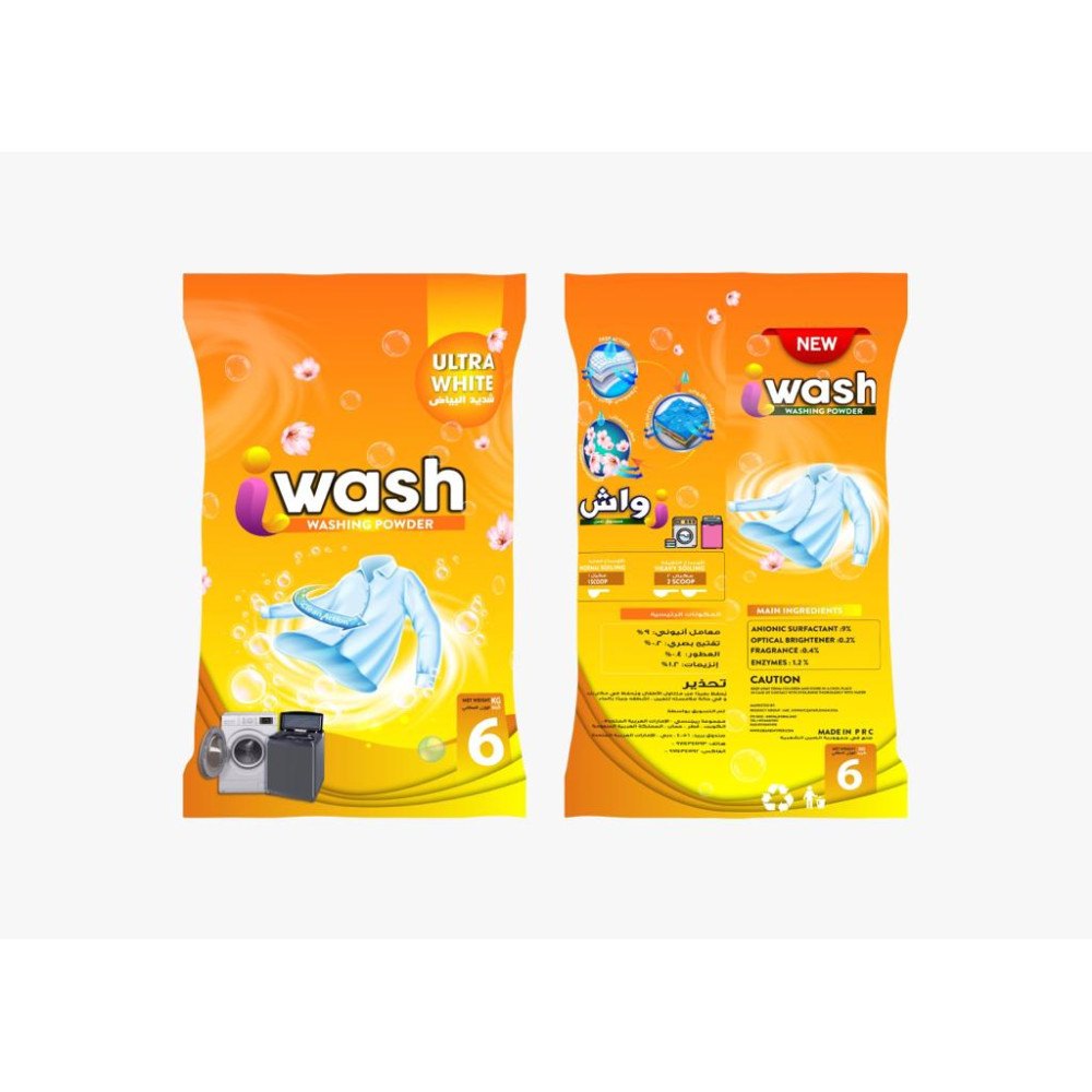 I-WASH DETERGENT POWDER 6KG
