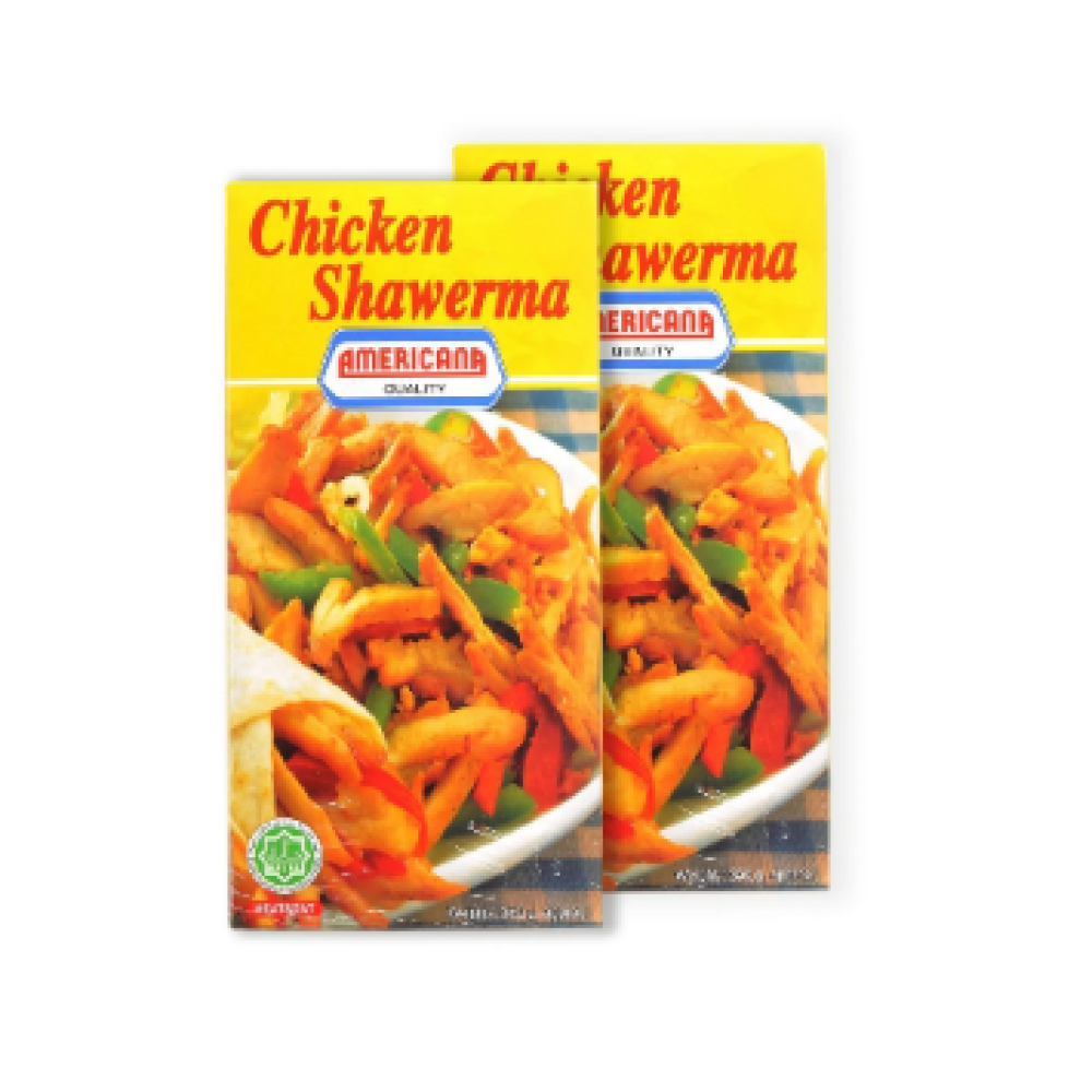 AMERICANA CHICKEN SHAWARMA 2X350GM