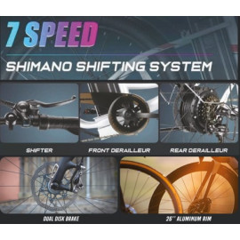 JT-ATHLETIC ADULT BICYCLE 26