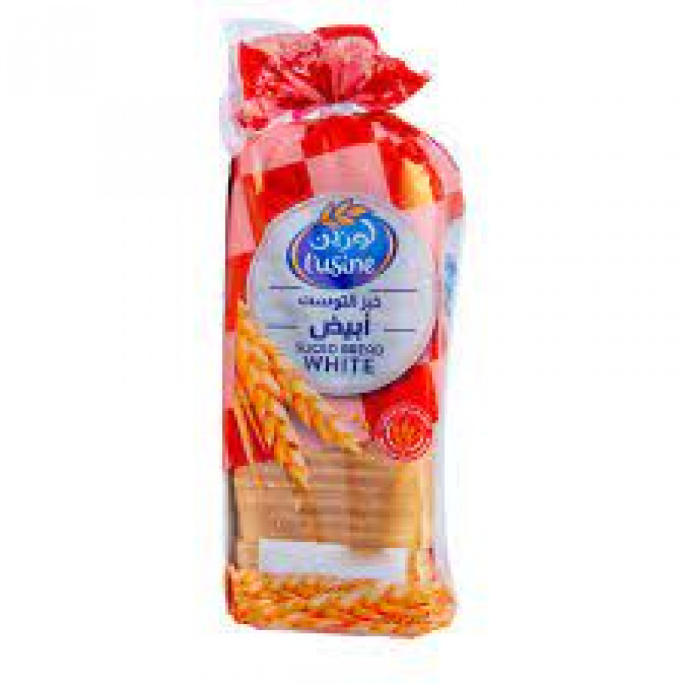 Lusine Sliced Bread White 600gm  Lusine Sliced Bread White 600gm