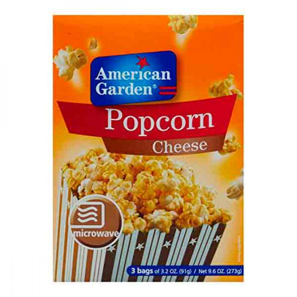 American Garden Microwave Popcorn Cheese 273gm 