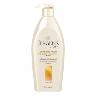 JERGENS LOTION SOFTENING MUSK 400 ML HYD