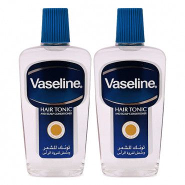 VASELINE HAIR TONIC 2 X 400 ML