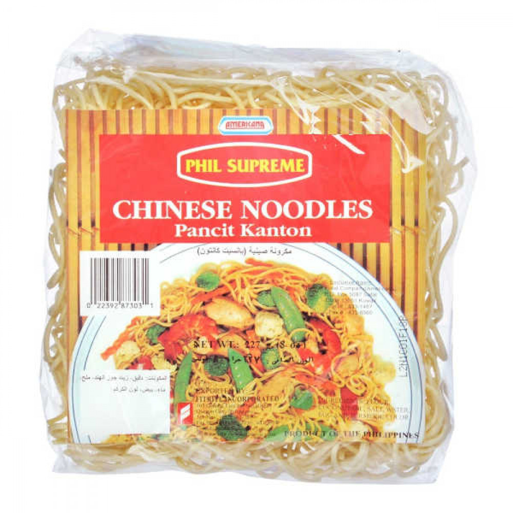 PHL SUPREME CHINESE NOODLES 227GM PHL SUPREME CHINESE NOODLES 227GM
