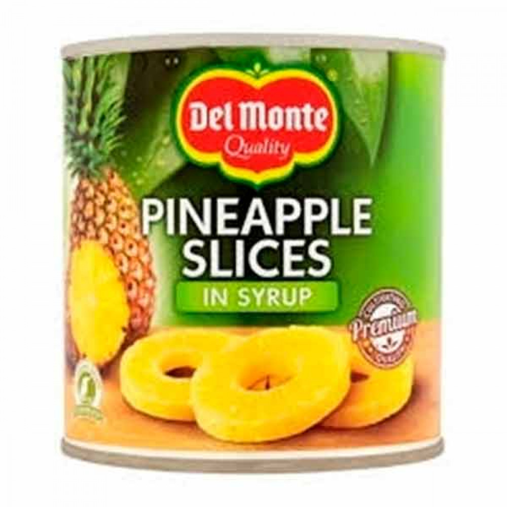 Delmonte Pineapple Slices In Syrup 432gm  Delmonte Pineapple Slices In Syrup 432gm