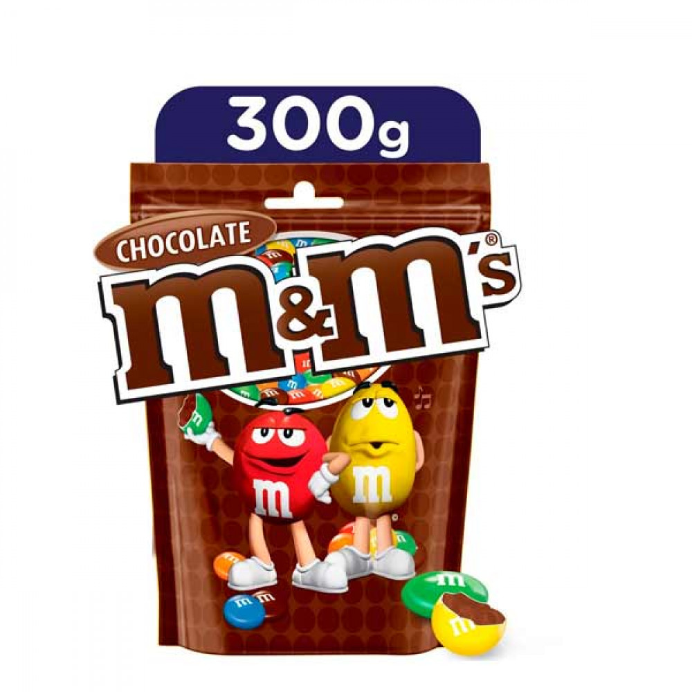 M&Ms Chocolate 300gm  M&Ms Chocolate 300gm