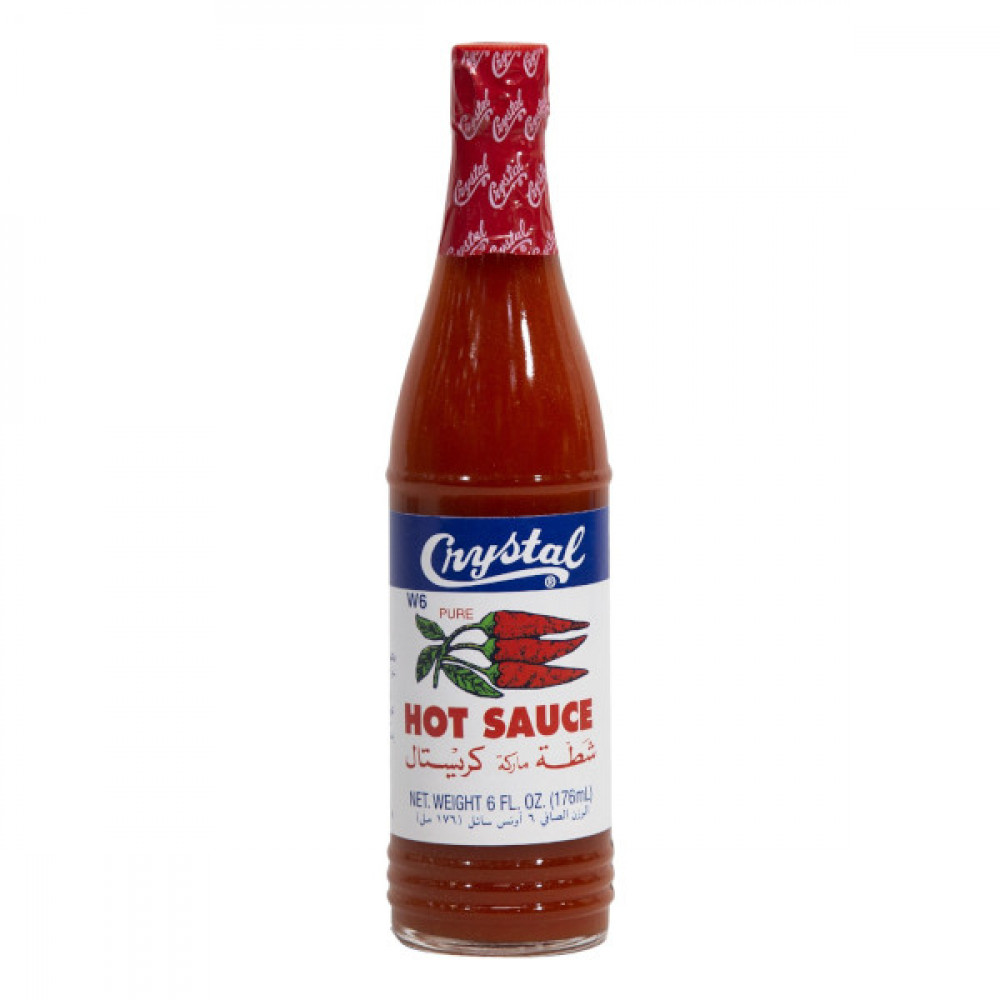 CRYSTAL HOT SAUCE 6 OZ.