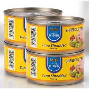 JOLLYS SHREDDED TUNA IN SUNFLOWER OIL 4 X 170GM