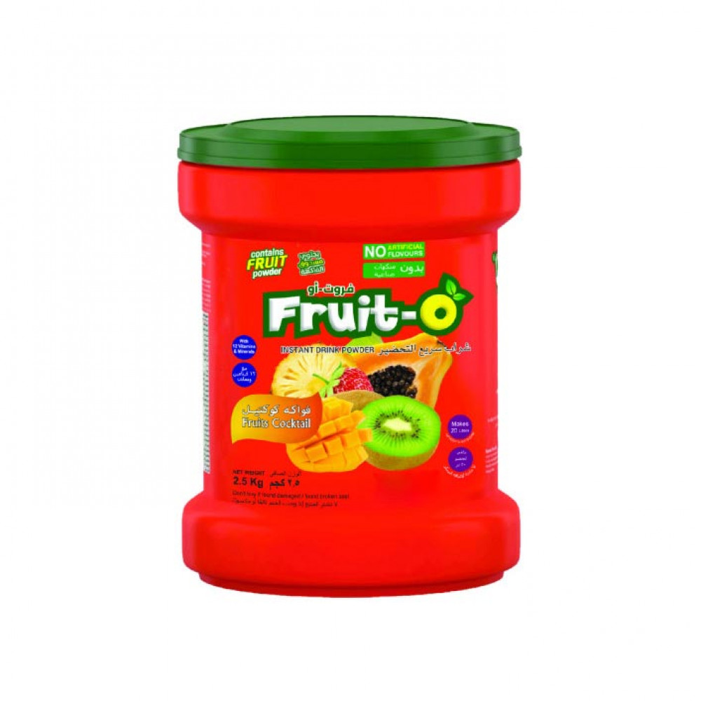 Fruit-O Instant Drink Cocktail (Natrl) 2.5 Kg