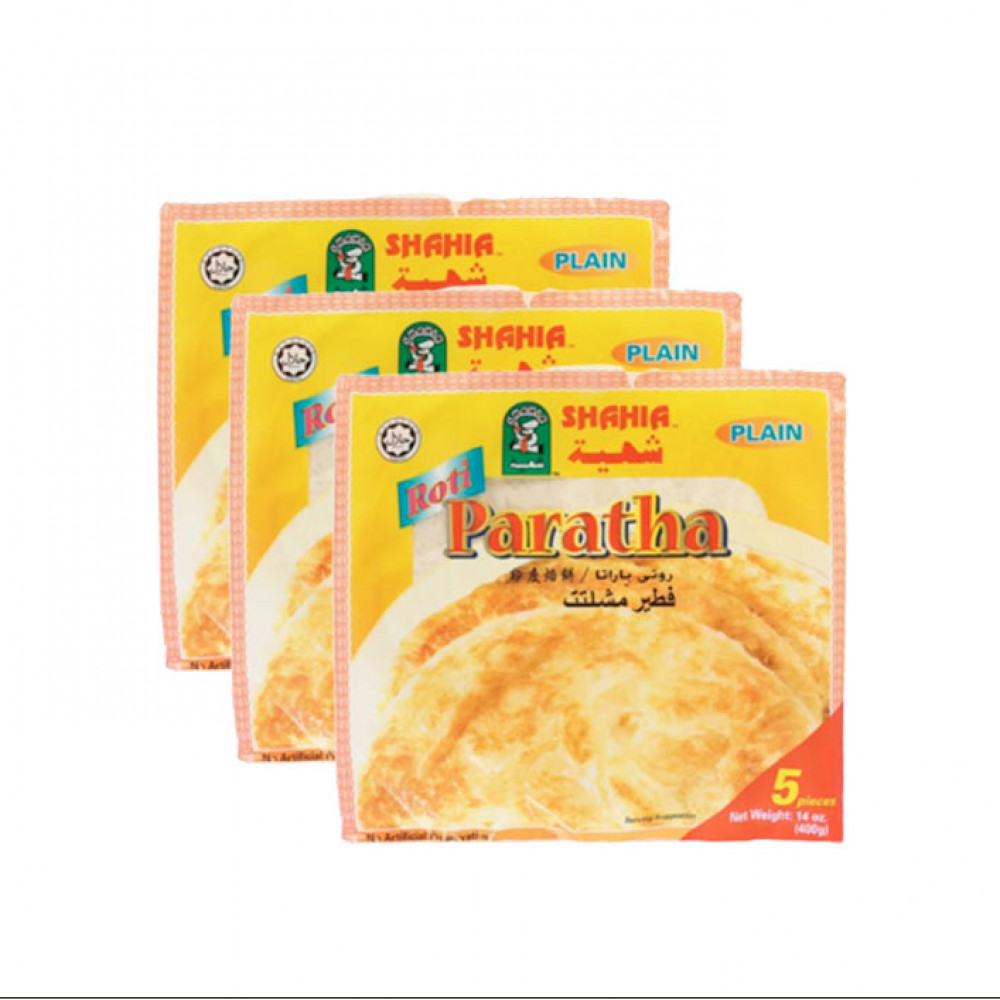 Salhia Crispy Bread Plain Paratha 3S*400Gm