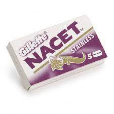 Gillette D/E Nacet Steel Blade