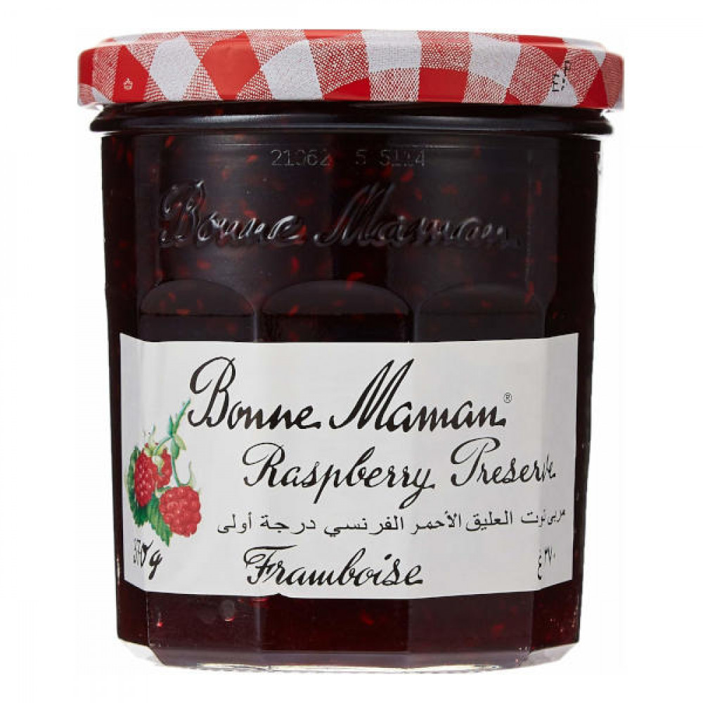 Bonne Maman Raspberry Preserve 370gm  Bonne Maman Raspberry Preserve 370gm