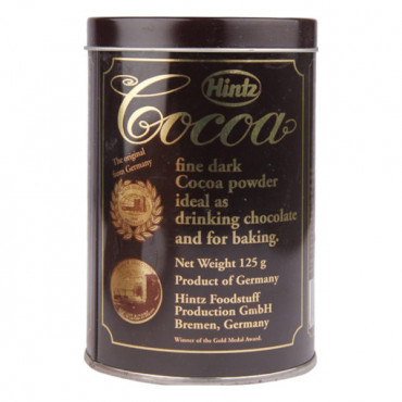 Hintz Dark Cocoa Powder 125gm 