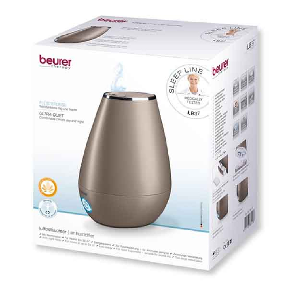 BEURER ULTRASOUND AIR HUMIDIFIER TOFFEE LB37