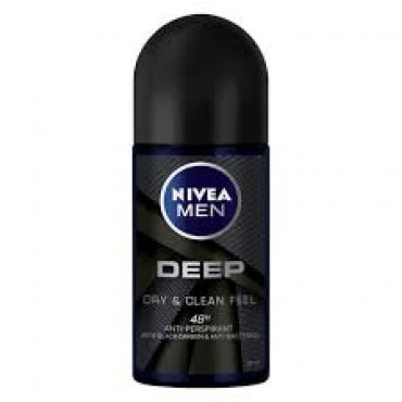 Nivea Men Deep Deo Roll On 50Ml