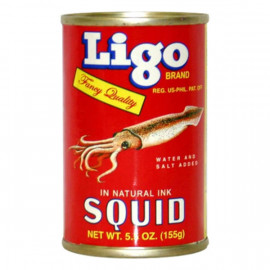 Ligo Squid in Natural Ink 155gm