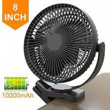 Keltro Explorer Rechargeable Fan 8"