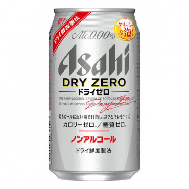 Asahi Dry Zero Non-alcoholic Beverage 350ml 