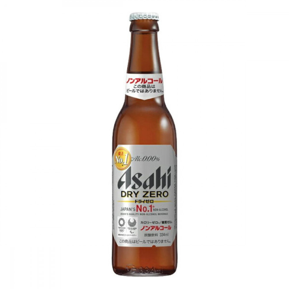 Asahi Dry Zero Non-alcoholic Beverage 334ml  Asahi Dry Zero Non-alcoholic Beverage 334ml