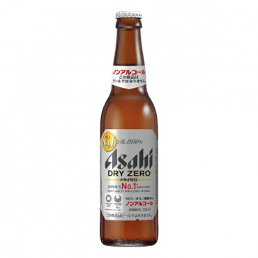 Asahi Dry Zero Non-alcoholic Beverage 334ml 