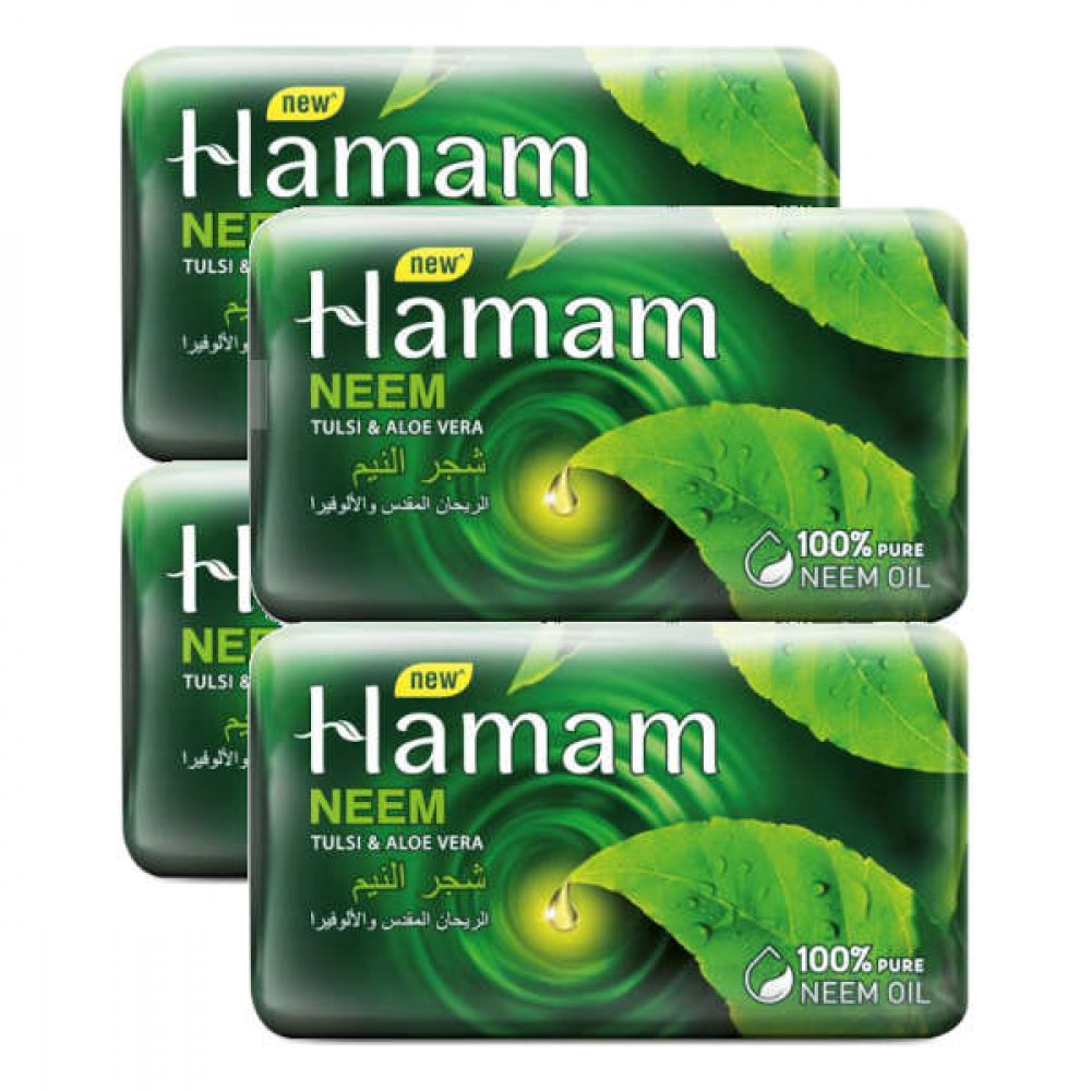 Hamama Neem Soap 150gm 3 + 1 Free   Hamama Neem Soap 150gm 3 + 1 Free