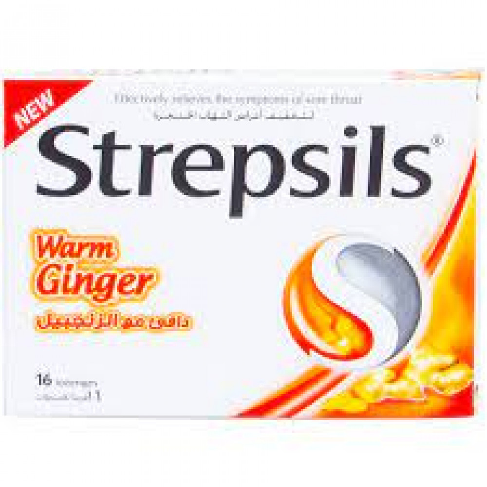 Strepsils Warm Ginger 16S