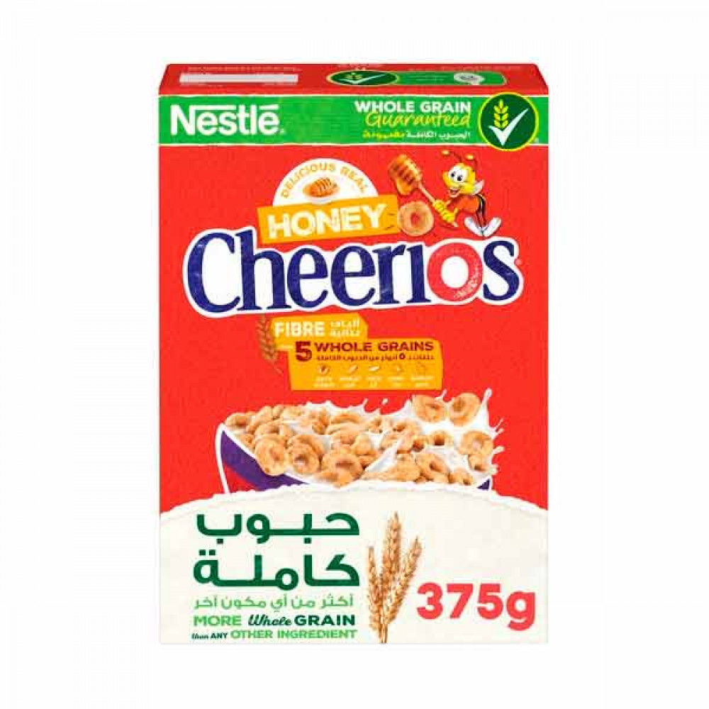 Nestle Cereals Honey Nut Cheerios 375gm  Nestle Cereals Honey Nut Cheerios 375gm