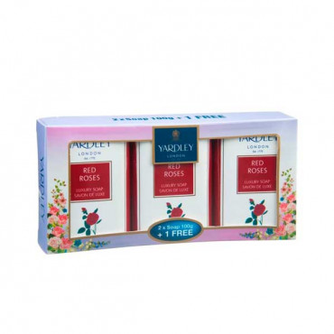 Yardley Soap Assorted 100gm 2+1 Free 