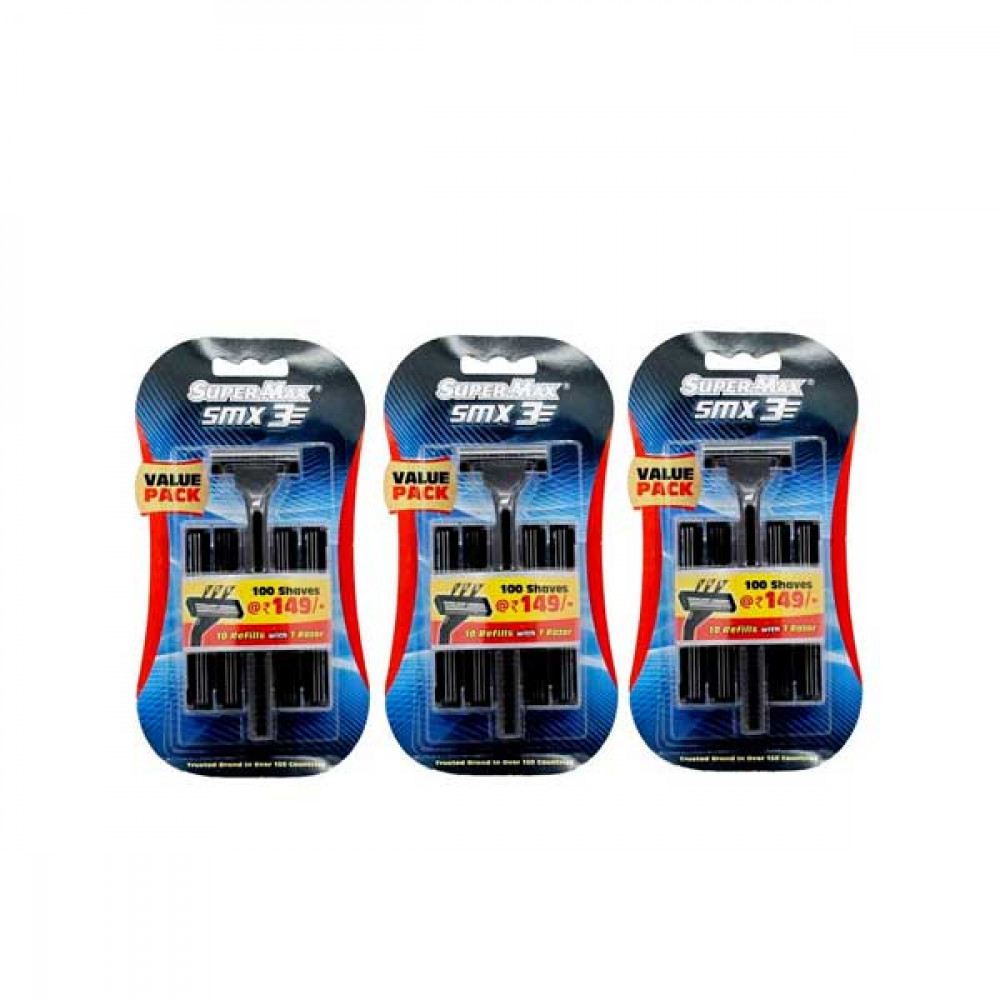 Supermax Elastomer Comfort Grip Pouch Of 10+4 