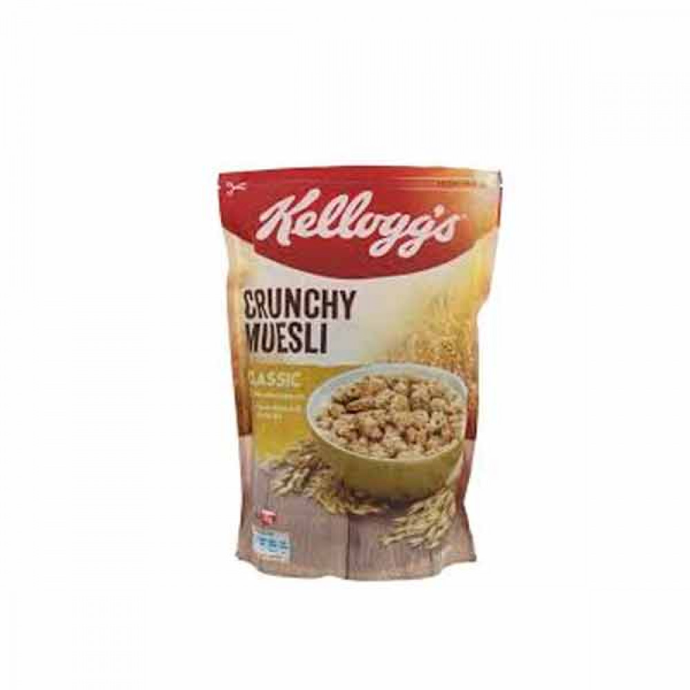 Kelloggs Crunchy Muesli Classic 600gm  Kelloggs Crunchy Muesli Classic 600gm