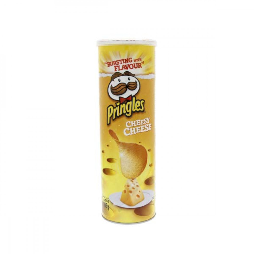 Pringles Potato Crisps Cheesy Cheese 165gm 