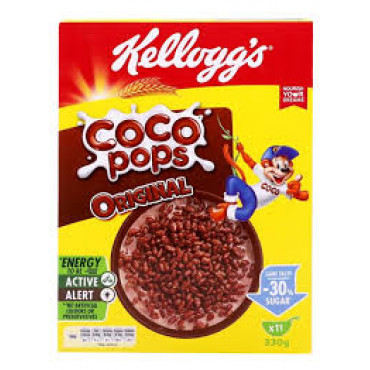 Kelloggs Coco Pops 330Gm Kelloggs Coco Pops 330Gm
