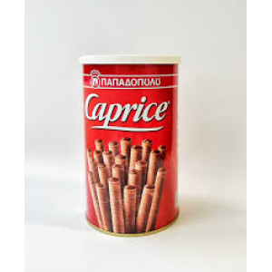 CAPRICE HAZELNUT ROLLED WAFERS 400GM @ 25%