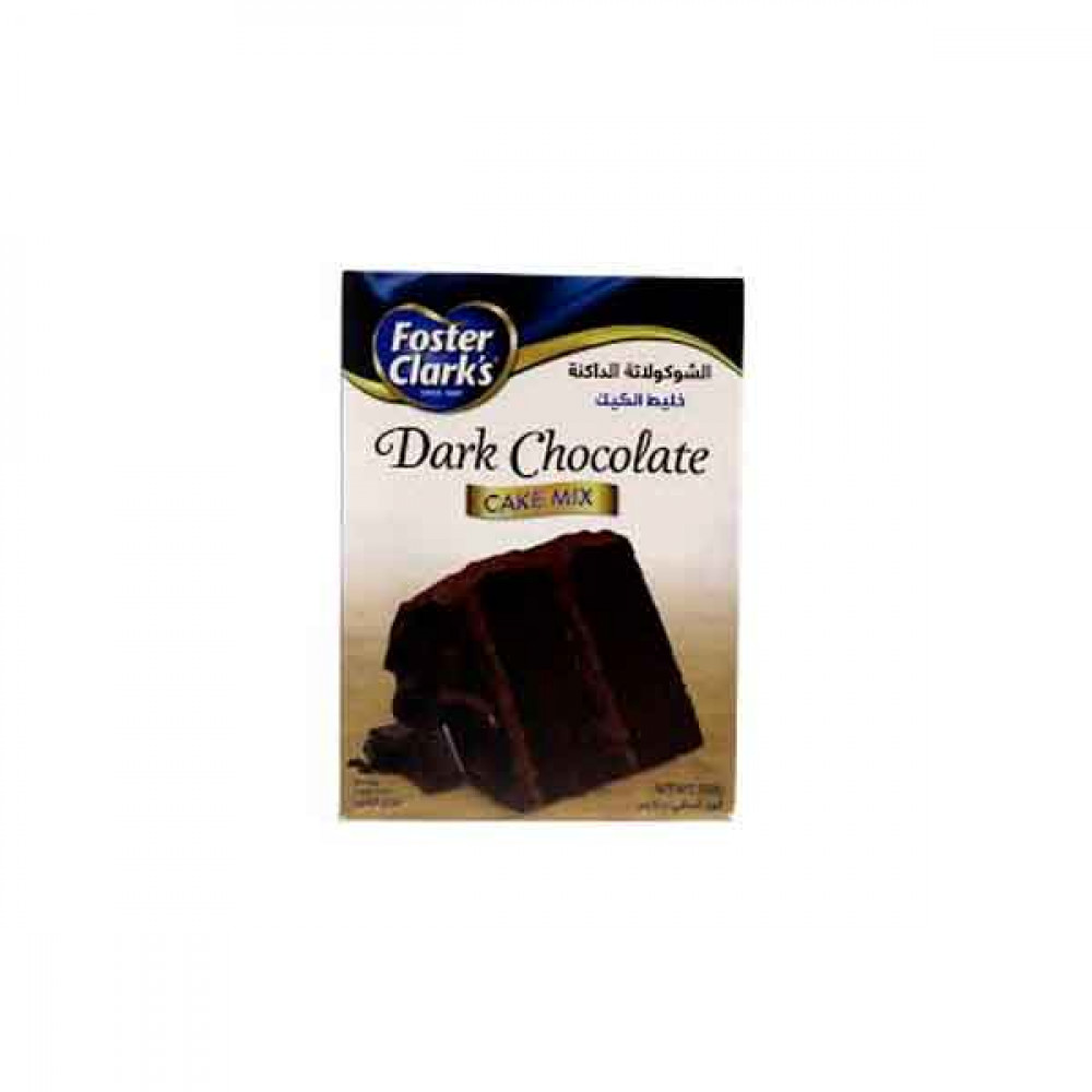 Foster Clarks Cake Mix Dark Chocolate 500gm  Foster Clarks Cake Mix Dark Chocolate 500gm