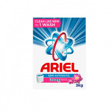 Ariel Detergent Powder Wtf Downy 3Kg 