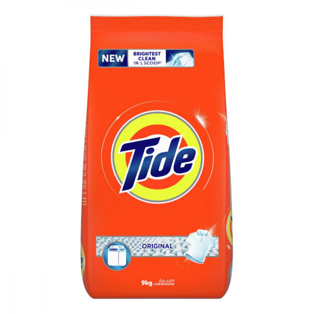 Tide Detergent Powder Original Scent 9Kg 