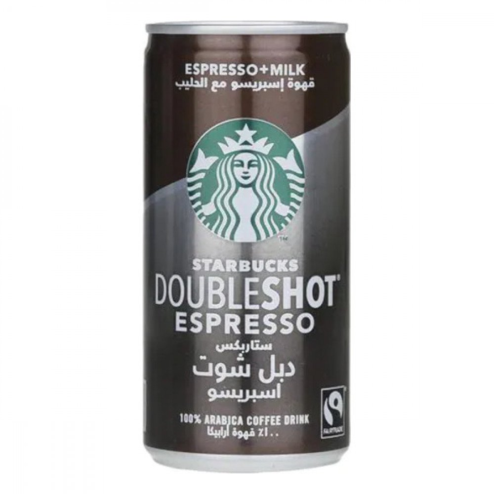 Starbucks Coffee Drink Double Shot Espresso 200ml  Starbucks Coffee Drink Double Shot Espresso 200ml