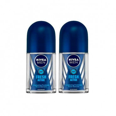 Nivea Deo Roll-On 2X50ml@20%Off 