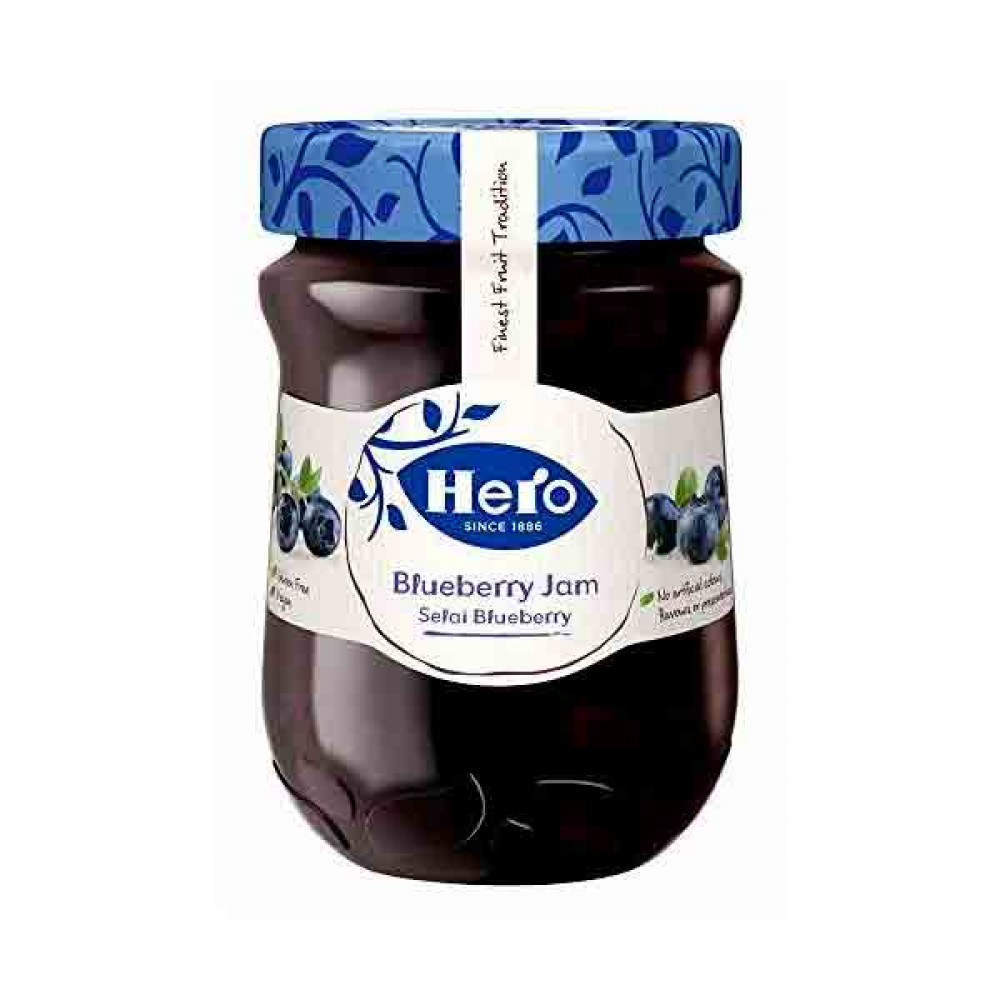 Hero Blueberry Jam 340gm Hero Blueberry Jam 340gm