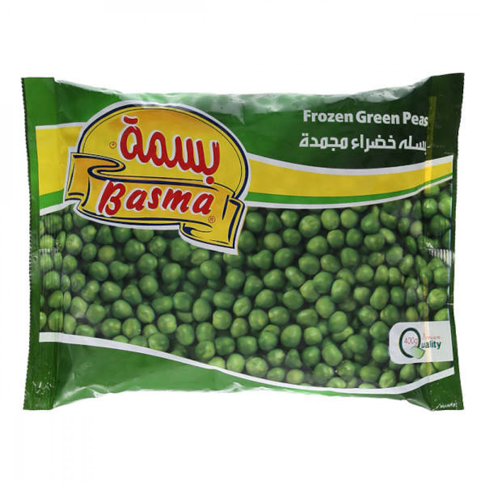 Basma Frozen Green Peas 400gm 