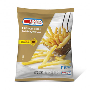 AMERICANA FRENCH FRIES 2.5KG