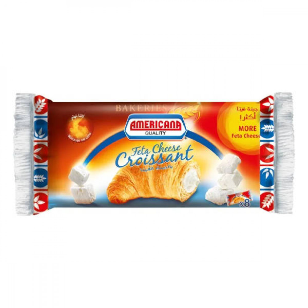 Americana Feta Cheese Croissant 60gm 8s  Americana Feta Cheese Croissant 60gm 8s