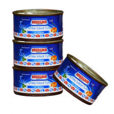 America Tuna With Water 4S*160Gm