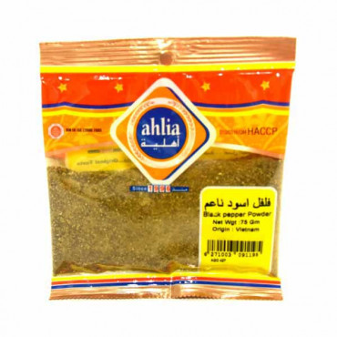 Ahlia Black Pepper Powder 75gm 