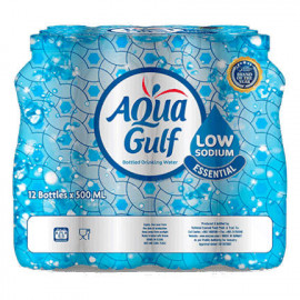 Aqua Gulf Water Low Sodium 12 x 500ml