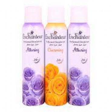 Enchanteur Body Mist Asstd 75Ml 2+1 Free