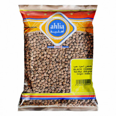 Ahlia Black Chana Whole 800gm 