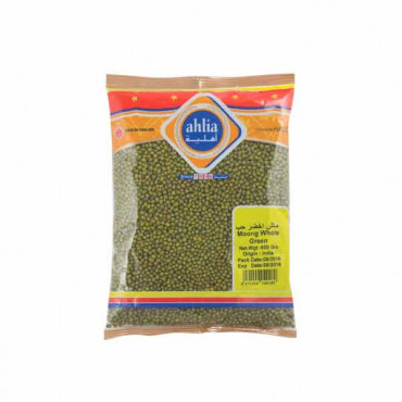 Ahlia Green Moong Whole 800gm 