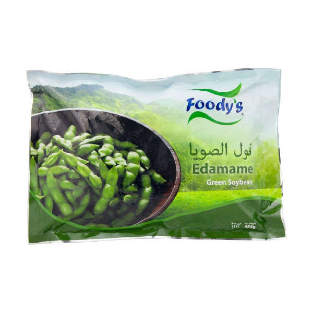 Foodys Edamame Green Soy Beans 454gm  Foodys Edamame Green Soy Beans 454gm