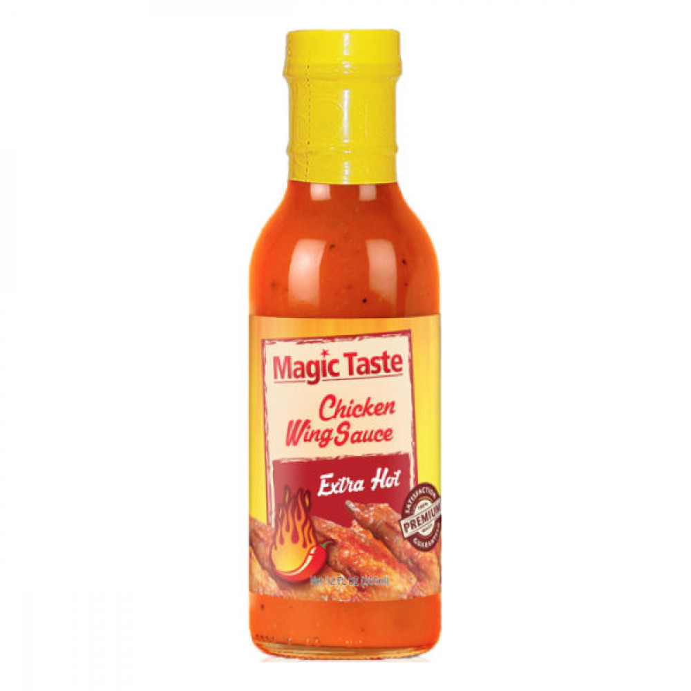 Magic Taste Chicken Wing Saue Extra Hot 355ml  Magic Taste Chicken Wing Saue Extra Hot 355ml